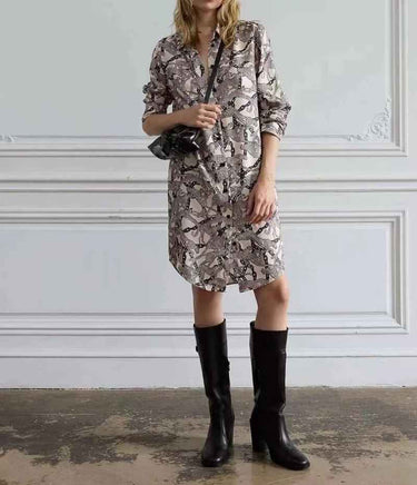 Robe Chemise Serpent